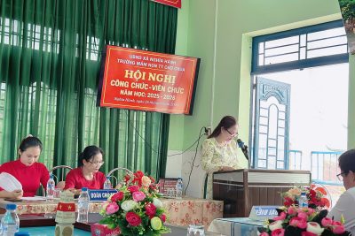 HỘI NGHỊ VIÊN CHỨC NĂM HỌC 2025 – 2026 THÀNH CÔNG TỐT ĐẸP